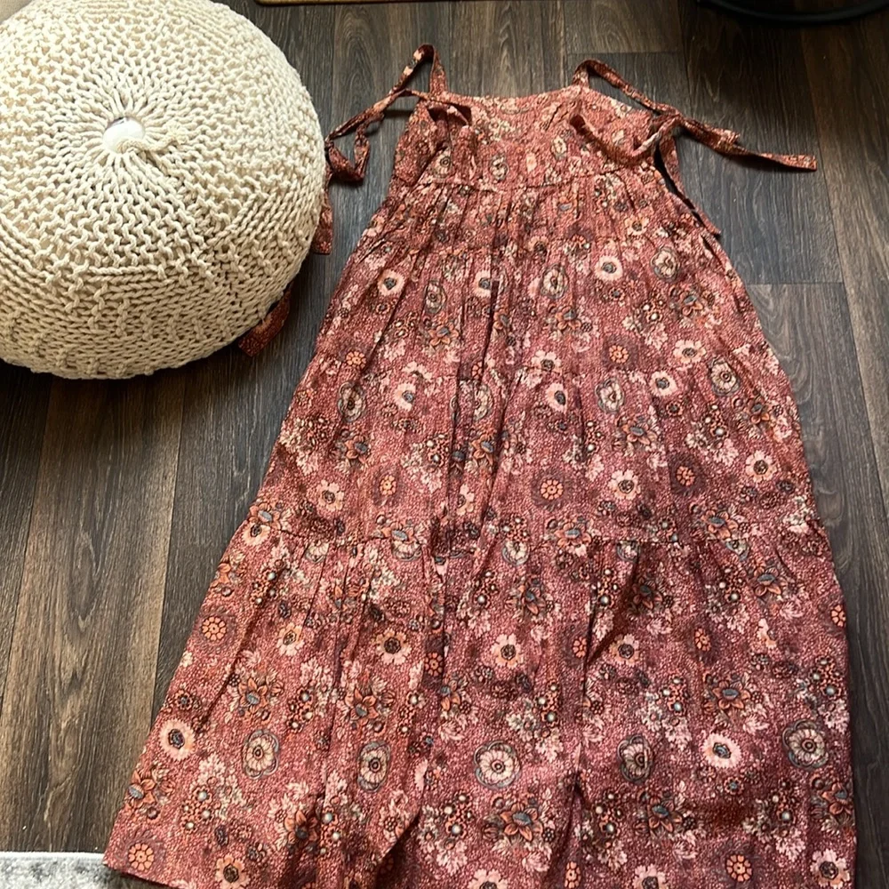 Ulla Johnson SS 22 Floral Boho Chic Maxi Dress - Picture 4 of 5